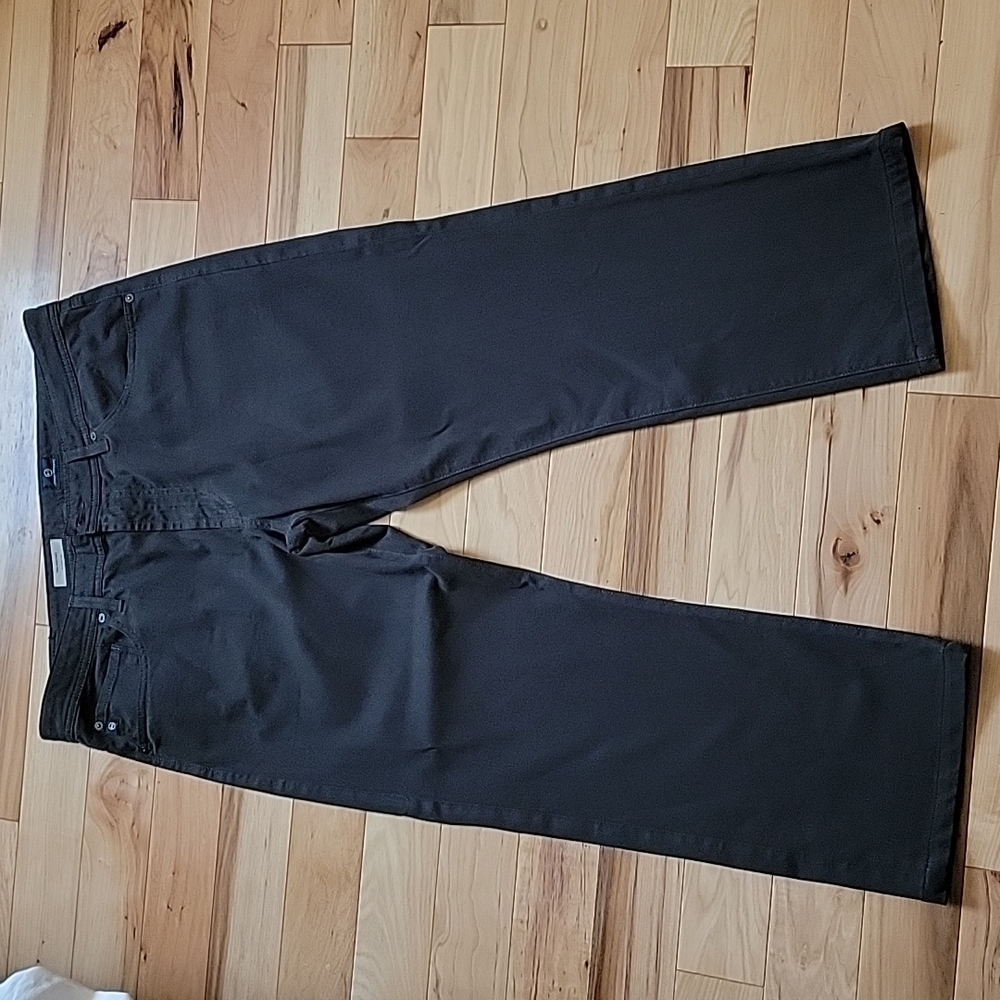 Adriano Goldschmied protege black pants 36w x 28in